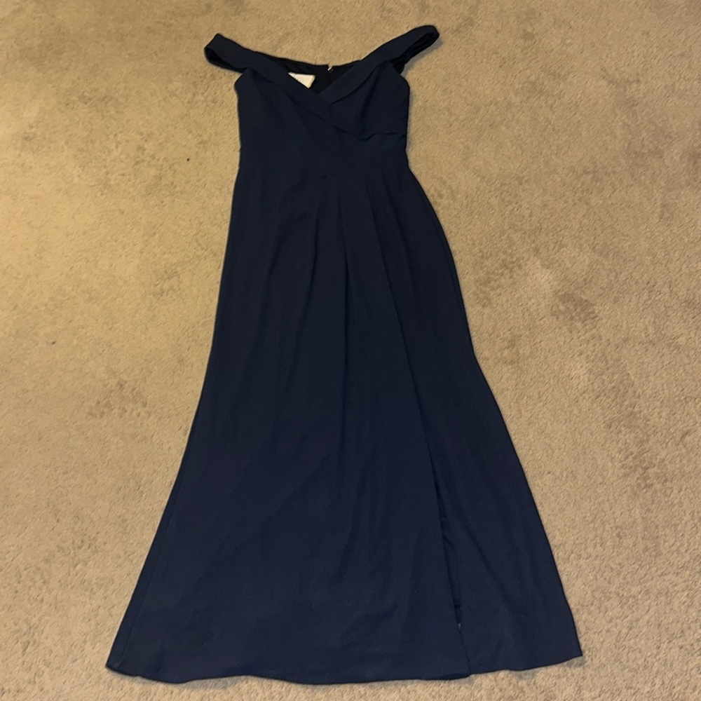 Brides Maid Dress - Navy Blue